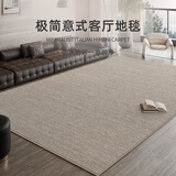 兴连心客厅地毯2025新款意式极简防水免打理可擦地垫沙发毯 140*200cm