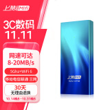 上赞S2极光随身wifi 6免插卡支持5Ghz流量20000mAh充电宝无线网卡mifi移动车载wifi上网卡