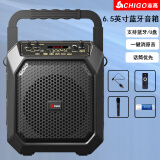 志高（CHIGO） 广场舞音响户外音箱蓝牙家用小型大功率便携式手提低音炮收款立体声跳舞蹈移动直播K歌 标配版+无线话筒一支+U盘32G