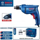 博世（Bosch）大功率手电钻 多功能家用电动螺丝刀起子机手枪钻 GBM400KL 金属夹头出厂标配