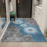 素济地垫入户门垫轻奢进门家用玄关脚垫防滑垫卫生间浴室门口吸水 新款轻奢-23 120/160厘米【任意剪裁可水洗】