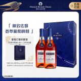 马爹利（Martell） 蓝带XO级 干邑白兰地 洋酒 500ml双支 洋酒礼盒 