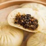 五亭【手工制作80g*6只】扬州包子青菜包多口味早餐速冻扬州特产 【手工制作】480g梅干菜（6只）