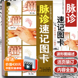 正版 脉诊速记图卡 中医速记图卡丛书脉诊脉经中医速记入门基础教程中医书籍搭脉诊一学就通自学把脉彩图手册图解广东科技出版社