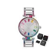 蔻驰女士手表PARK系列镶钻表盘钢带石英女表 送女生女神节礼物 【广州保税仓】14503835