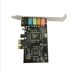 品怡bejoy PCIe声卡5.1台式机电脑内置独立PCI-E8738立体声6声道