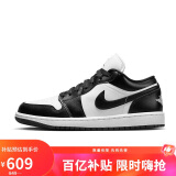 耐克NIKE篮球鞋女子AJ1乔1JORDAN 1运动鞋DC0774-101白黑40.5