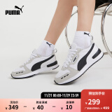 彪马（PUMA）官方【复古跑鞋】男女新款低帮轻便透气休闲鞋T头鞋R78 373117 白-浅灰-黑色-02 40