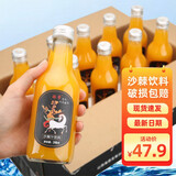 棘梦 沙棘汁维C饮料果味饮品小瓶玻璃装山西吕梁野山坡特产整箱 分享装（248ml*10瓶）
