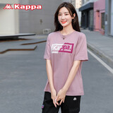 Kappa 女装短袖图案衫春季新款-K0922TD80 豆沙粉-433 L