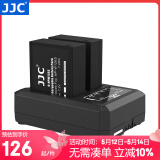 JJC 相机电池 NP-W126S 适用于富士X100VI XS10 XT30II XE4 XT200 XA5 XH1 XT100 X100V XA7 座充配件 两电一充