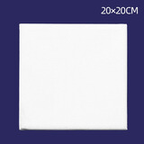 实木油画框带画布纯棉亚麻画框空白油画布内框儿童白色布面画板大尺寸手绘肌理画材料30*30小木框 20*20cm【1个装】 纯棉