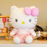 Hello kitty 正版凯蒂猫公仔猫咪玩偶安抚毛绒玩具布娃娃靠垫枕头61六一儿童节礼物 送女友老婆生日礼物女生礼品陪睡觉 30cm学生妹