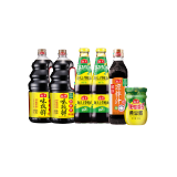 海天 味极鲜1.9L*2+上等蚝油700g*2+鲜的凉拌汁500ml+黄豆酱800g