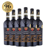 BARBANERA高维诺基安蒂干红葡萄酒 DOCG级托斯卡纳保证法定产区原瓶进口 750ml*6支整箱装