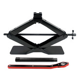 实力立牌（STAND UPRIGHT）ST-112D-A2汽车千斤顶 车用剪式大底座手摇双牙省力换胎 车载便携应急汽修工具