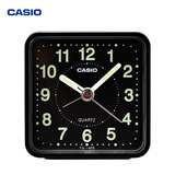 卡西欧（CASIO）学生儿童床头闹铃创意时尚钟表简约卧室床头小闹钟小夜灯学生闹钟 TQ-140S-1PF