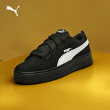 彪马（PUMA）【厚底鞋】增高松糕鞋女子休闲板鞋PLATFORM 404158 黑色-白-02 38
