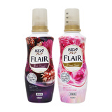 花王（KAO） FLAIR衣物柔顺剂婴儿可用衣物柔软剂日本进口衣服护理剂 520ml*2瓶
