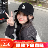 美职棒（MLB）帽子男帽女帽 春季新款休闲帽NY四季鸭舌帽软顶情侣棒球帽3ACP77 洛杉矶道奇/黑色/77 F