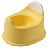 日康（rikang）儿童马桶 宝宝座便器儿童训练如厕便盆尿盆便携外出 3695小马桶 【淡黄】