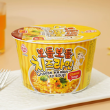 不倒翁芝士拉面碗面 90g 韩国进口方便面 夜宵速食面汤面