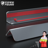 法意家居钛铝合金墙角保护条免打孔护角条护墙角防撞条防磕碰保护条可定制 深空灰(宽2.5cm) 2.0米