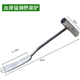 新东山 铲子园艺种花小铁铲工具家用多肉种菜除草挖土拔草户外挖野菜 198锰钢蒜苗铲E