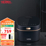 膳魔师（THERMOS） 电饭煲3L多模式触屏防粘涂层内胆家用智能电饭锅EHA-4136E紫灰色