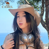 骆驼【小耶溪】户外防晒帽女渔夫帽徒步登山牛仔帽夏季遮阳帽子男