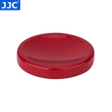 JJC 相机快门按钮 适用于尼康ZFC富士XS10 XA5索尼A7M3 A7M4 ZV-E10 A7C A6600黑卡7代 佳能M50 配件 凹面暗红