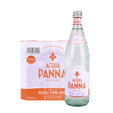 普娜（Acqua Panna） 意大利进口普娜矿泉水进口矿泉水饮用水 车载用水 普娜750ml/瓶*12玻璃瓶