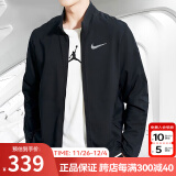 耐克（NIKE） 外套男 2024夏季新款运动服茄克防风衣休闲保暖防寒夹克男 FB7500-010/黑色/力荐 M/170/88A