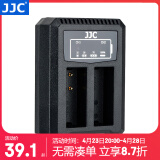 JJC 相机电池 DMW-BLG10GK 适用于松下GX9 GX85 GX7 G110 徕卡BP-DC15 D-LUX Typ109 C-LUX充电器座充 双充充电器