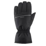迪卡侬（DECATHLON）滑雪手套男女防水防风防水防寒骑行雪地运动WEDZE1 （升级款）加绒防水黑色 XXL