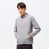 探路者（TOREAD） 防晒衣 情侣户外风衣防晒服防紫外线皮肤衣TAZJ81779/82780 明灰（81779）男 XL