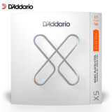 达达里奥（D'Addario） XSE1046美国进口电吉他琴弦 防锈镀膜高碳钢弦 适中10-46