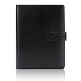 申士 SHEN SHI B5 9孔商务活页皮面本 办公记事笔记本子95张/本jd19216 10本 厂直定制