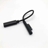 Delippo 适用于微软Surface pro 9/8/7/6/5/4Laptop go12V平板充电器15V便携Laptop3/2笔记本诱骗电源线 Connect接口Go转换磁吸接口（支持最大3A