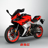 诺马摩托车跑车极影325s双缸水冷重型机车跑车仿赛整车可上牌 赤兔红（总价17980元）