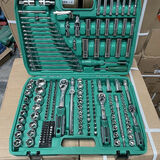 150件套72齿汽修工具套装汽车维修套筒扳手组合工具维修工具修车 216件72齿汽修款（用坏换新）