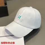 罗维利特帽子男韩版潮夏款遮阳帽百搭防晒棒球帽女黑色鸭舌帽 秋冬款棒球帽 M 可调节54-60c