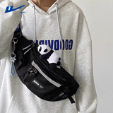 回力斜挎包男士胸包潮流街拍运动腰包休闲百搭学生情侣款骑行单肩包女