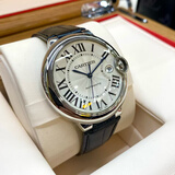 卡地亚（Cartier）【二手99新】卡地亚（Cartier ）蓝气球系列男表女士名表自动机械石英表外圈后镶钻奢侈品腕表 42表径 皮带W69016Z4机械表
