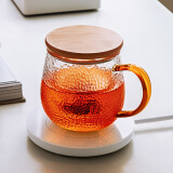 忆壶茶恒温杯垫保温底座加热水杯茶杯玻璃茶具办公室家用热牛奶神器套装