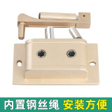 凯顿手摇器升降晾衣架手动晒衣架配件手柄双杆式通用阳台摇把大全凉衣 相机香槟金10.8-11.2