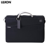 乐上（LEXON）手提包笔记本13.3英寸笔记本电脑包单肩包斜挎包商务出差公文包 15.6英寸蓝黑色-LNE0364N21T
