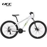 UCC运动自行车阿帕奇MD27.5轮径禧玛诺变速铝合金车架适应身高更宽泛 飞鲨白 330mm /S建议身高145-165 