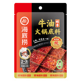海底捞火锅底料煲汤涮菜涮牛羊肉蘸料家庭煲汤做菜聚会调味料 麻辣醇香牛油150g【辣度适中】