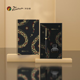 毕加索（pimio）私人订制灵蛇系列钢笔礼盒签字笔套装商务办公生日礼物成人学生书法练字0.5mmT717亮黑金夹